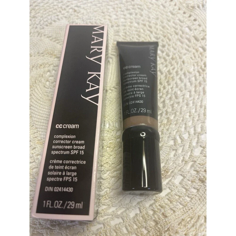 Mary Kay CC Complexion Corrector Sunscreen Broad SPF 15 Very Deep New Box 086620